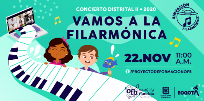 II Concierto Distrital Virtual Vamos a la Filarmónica 2020 II Concierto Distrital Virtual Vamos a la Filarmónica 2020