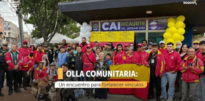 Los Mártires recupera la confianza ciudadana con acción junto a la Policía Nacional
