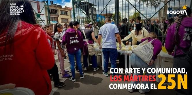 Foto Festival por los Derechos Humanos llenó de vida el parque Santa Fe - Localidad de Los Mártires Foto Festival por los Derechos Humanos llenó de vida el parque Santa Fe - Localidad de Los Mártires
