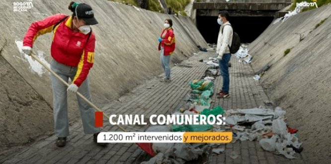 Recuperación ambiental en Los Mártires