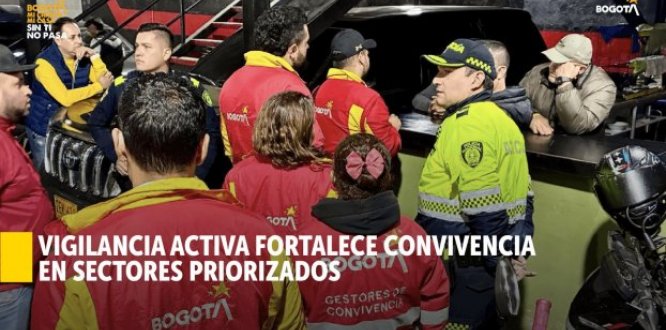 Operativos en Santa Fe refuerzan control a establecimientos nocturnos de Los Mártires