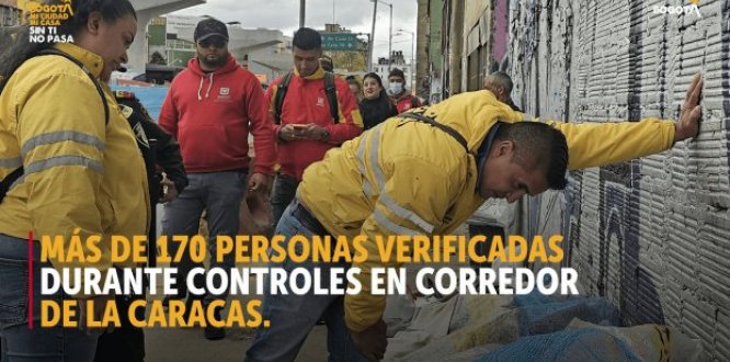 Operativo, caracas, seguridad, control, convivencia, martires Más de 170 personas verificadas durante controles en corredor de la Caracas