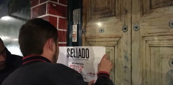 En el barrio Santa Isabel se llevó a cabo el Operativo de Inspección, Vigilancia y Control Sellamiento a establecimiento