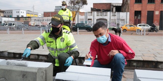 Alcaldía Local de Los Mártires recuperó la emblemática Plaza España del centro de la ciudad
