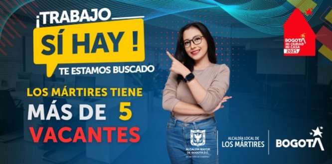 Foto tipo banner convocatoria laboral