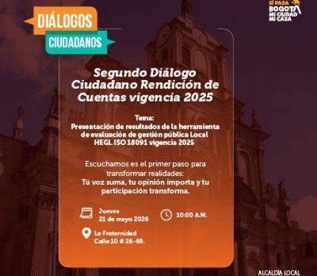 Segundo Diálogo Ciudadano en Los Mártires