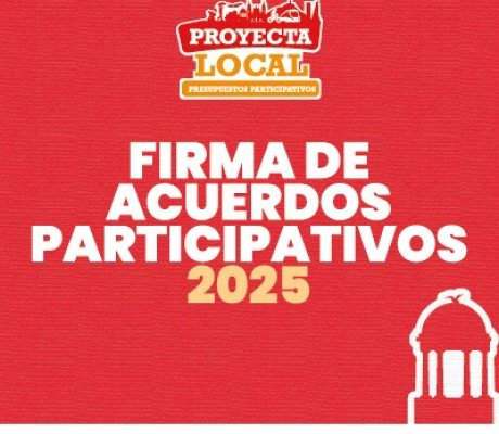 Firma de acuerdos participativos 