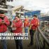 Operativo de inspección, vigilancia y control recuperó espacio público en calle 25 con Caracas para mejorar seguridad y entorno de estudiantes y comunidad.